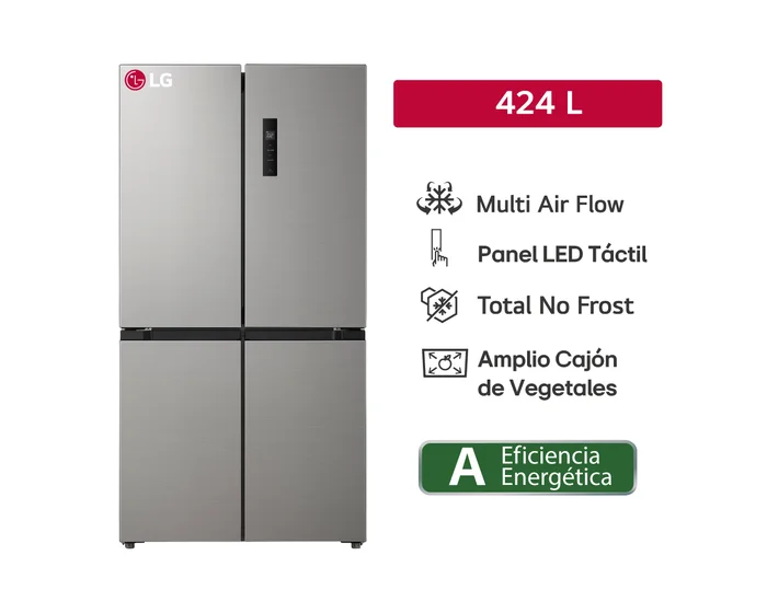 Refrigeradora LG French Door GM47MPZ - 424L